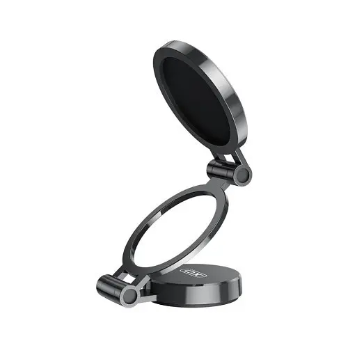 Автоутримувач XO C160 Universal Magnetic Tri-fold Cell Phone Holder чорний
