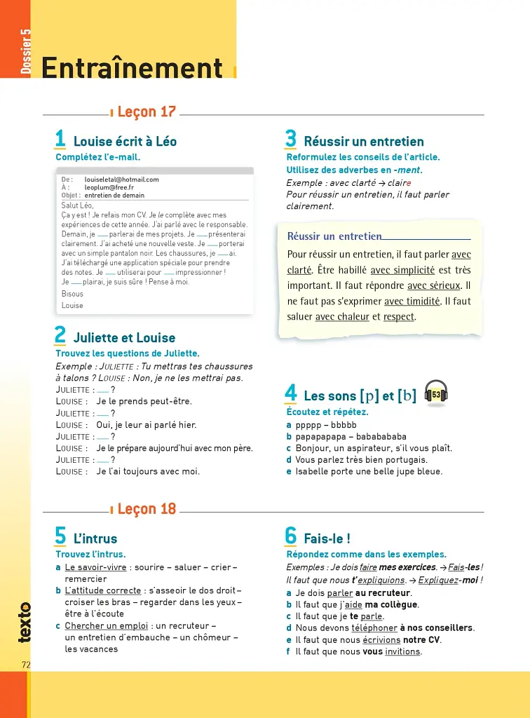 Texto. Niveau 2. Livre de l'eleve + DVD-ROM + manuel numerique eleve - фото 17