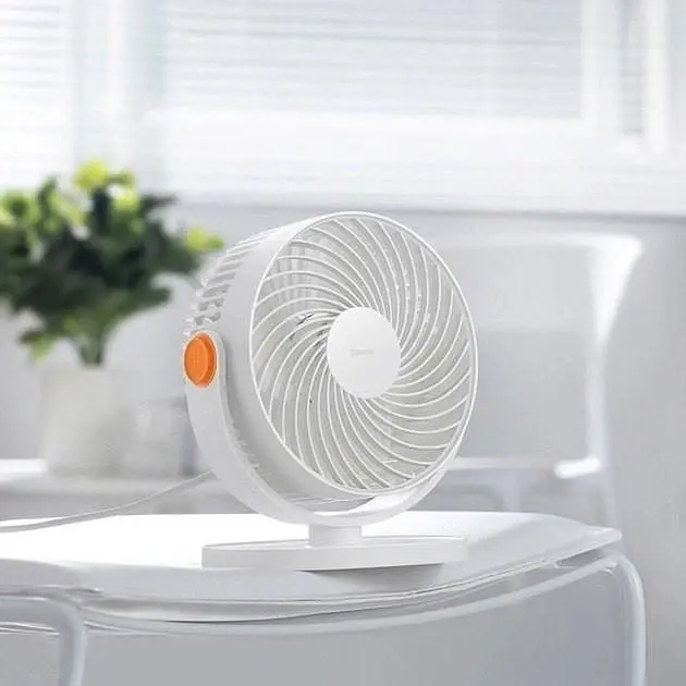 Портативний вентилятор Baseus Serenity Desktop Fan ACYY000002 White - фото 2