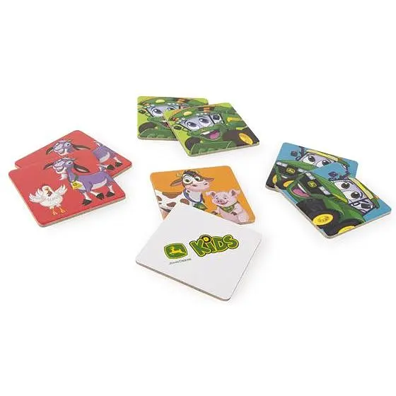 Настільна гра John Deere Kids Меморі Ферма 54 картки (47283) - фото 3
