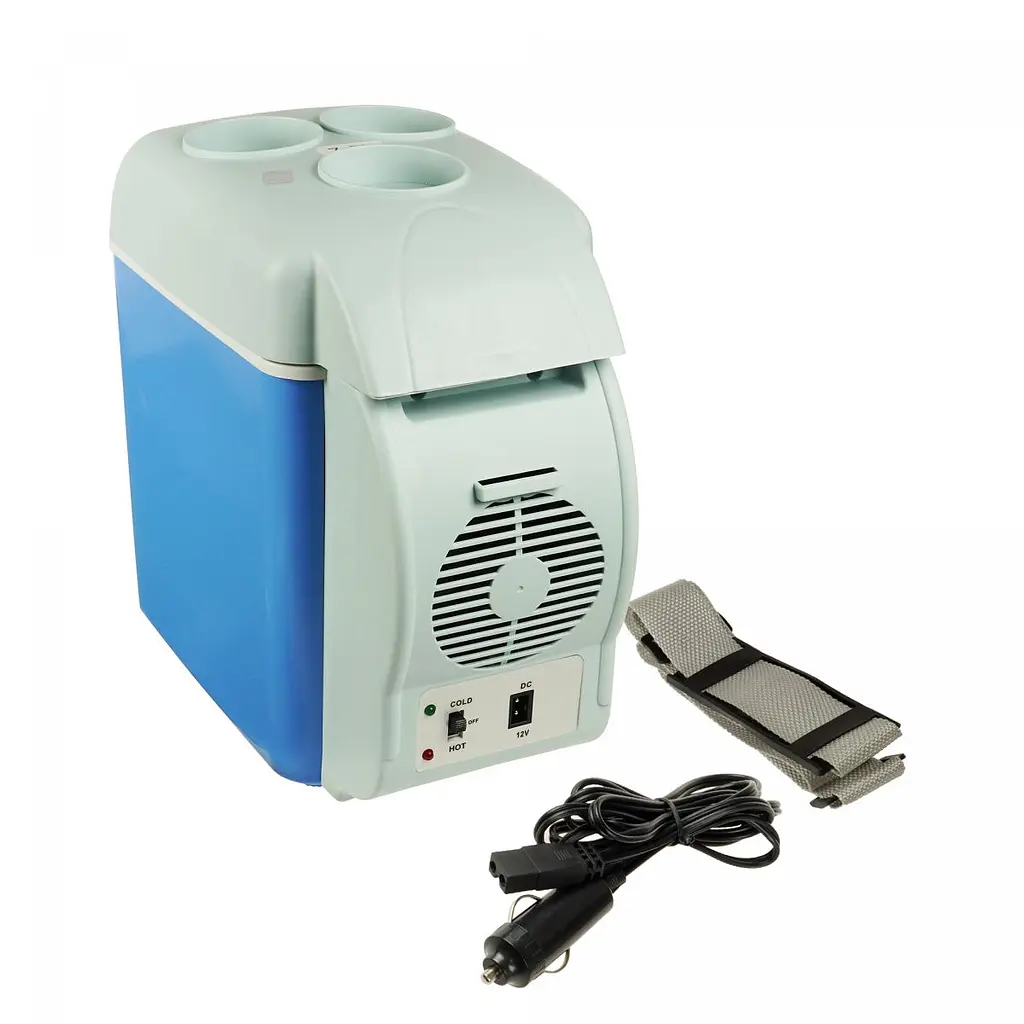 Автохолодильник от прикуривателя Supretto Port Able Electronic, 7,5 л (5557) - фото 6