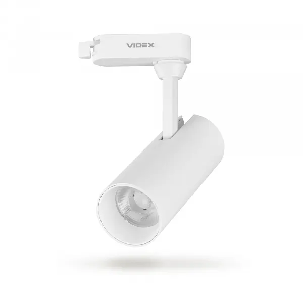 LED світильник трековий VIDEX 10W 4100K білий - фото 2