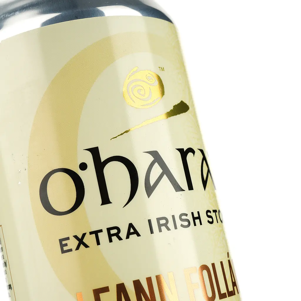 Пиво O'Hara's Leann Follain Extra Stout, темне, 6%, з/б, 0,44 л - фото 3