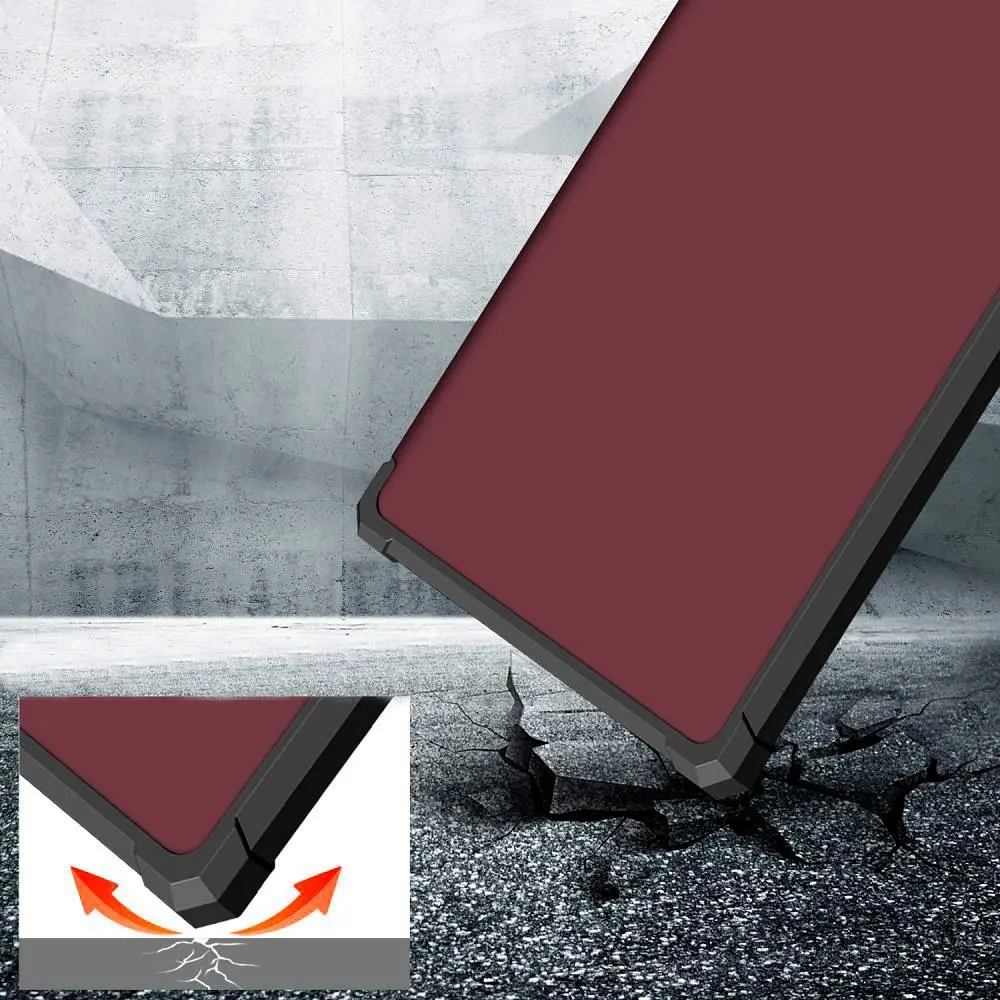Чохол-книжка BeCover Ultra Slim Origami для Amazon Kindle Paperwhite 11th Gen 2021 Red Wine (707222) [98308] - фото 4