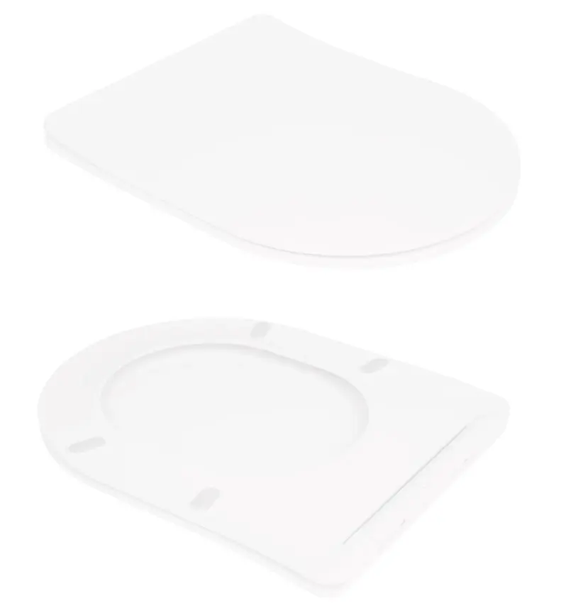 Унітаз підлоговий Qtap Virgo Ultra Quiet з сидінням Slim Duroplast/ Soft-close/ Quick Release QT18226092AW - фото 7