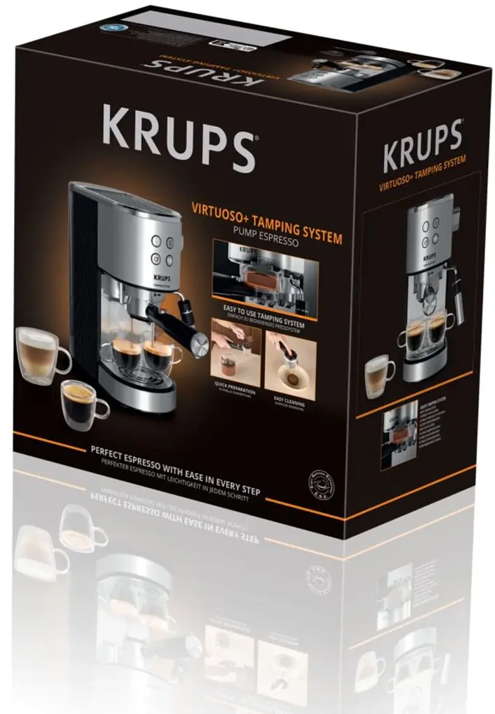 Кавоварка Krups Virtuoso+ Tamping System XP499EE0 - фото 8