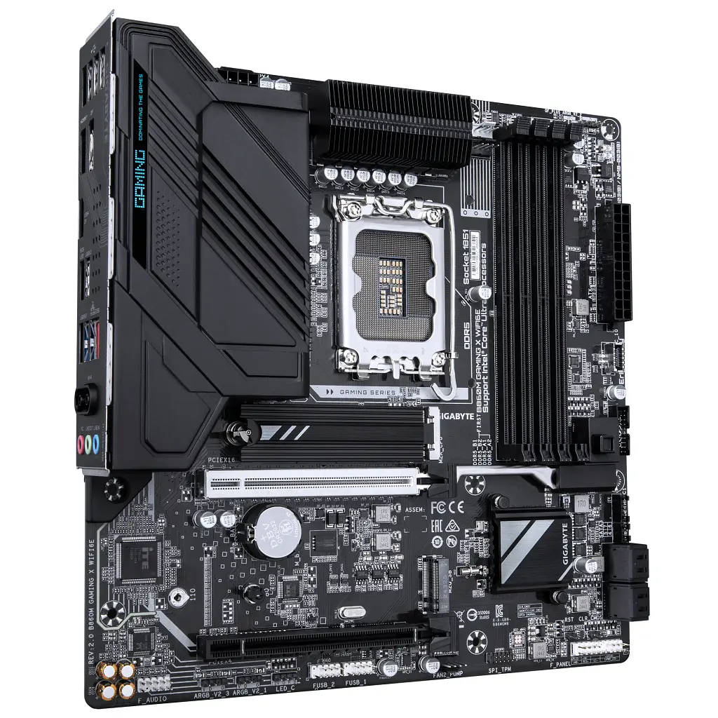 Материнська плата GIGABYTE B860M GAMING X WIFI6E - фото 2
