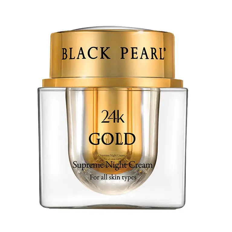 Нічний крем Sea of Spa Black Pearl із золотом 24 карати 50 мл