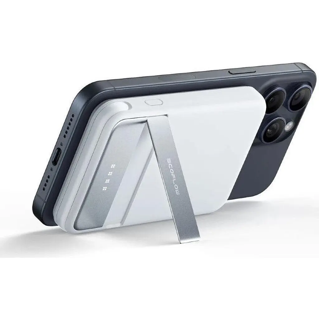 Зовнішній акумулятор EcoFlow Rapid Magnetic 5000mAh 30W Light Blue [EF-Rapid5000-L-EU] [128471] - фото 2