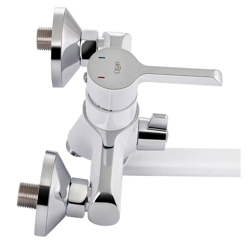 Смеситель для ванны Qtap Grand WCR 005, Белый - фото 5