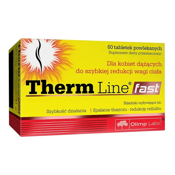Жироспалювач Therm Line Fast, 60 таблеток Olimp Sport Nutrition vit0004437 - фото 2