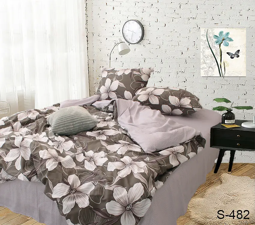 Комплект постільної білизни (S482) Євро TAG tekstil pbe0027702