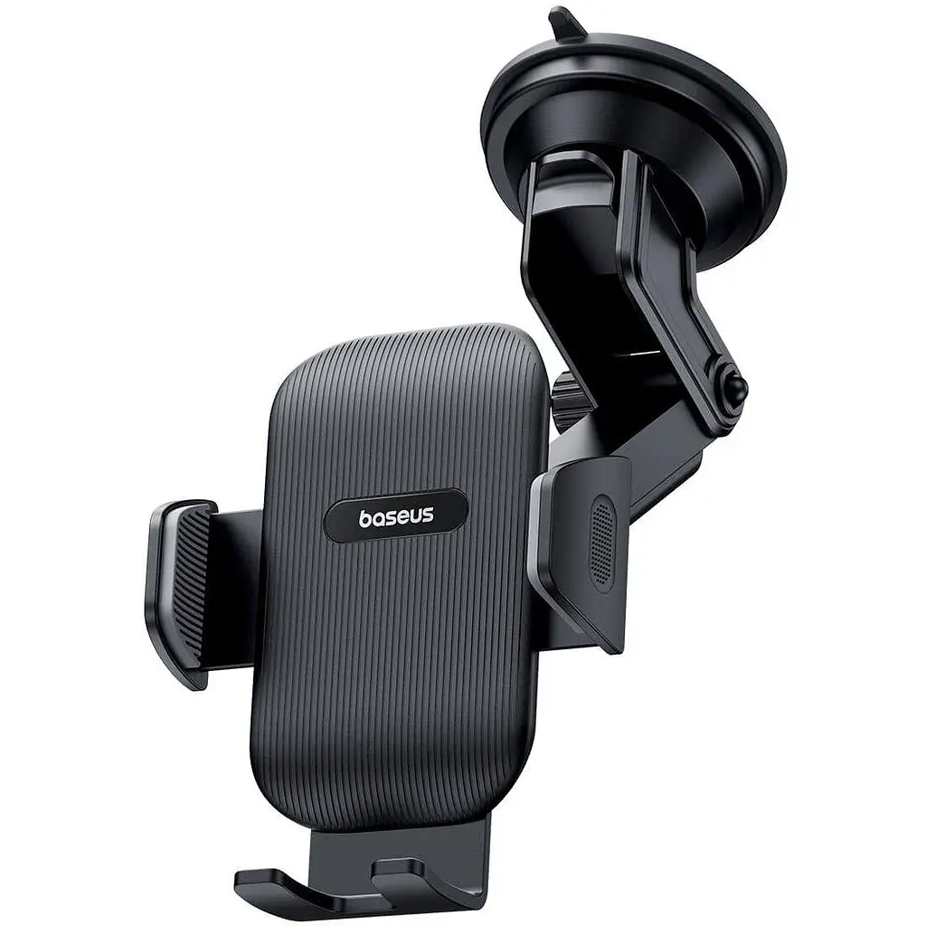 Автомобільний тримач холдер Baseus Ultra Control Go Series Clamp-Type Phone Holder C40361600111-00 Black - фото 5