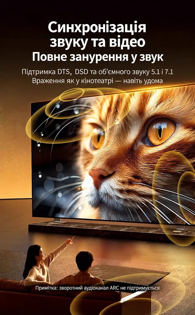 Розподільник відеосигналу UGREEN CM694 сплітер 1 вхід 2 виходи HDMI 2.1 8K 60 Гц 4K 240 Гц (25149) - фото 9