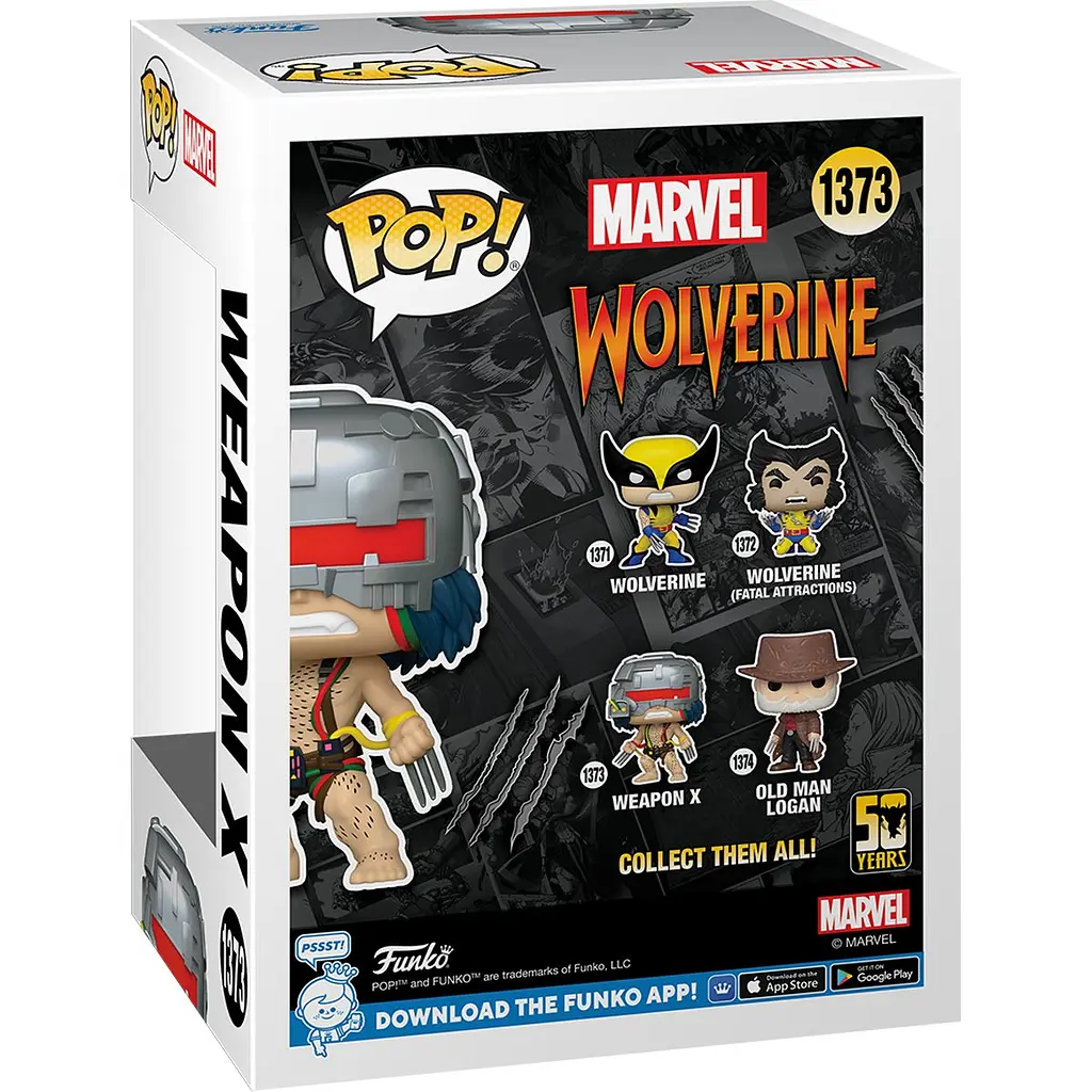 Фігурка Funko POP Marvel: Wolverine 50th - Ultimate Weapon X det0018111 - фото 3