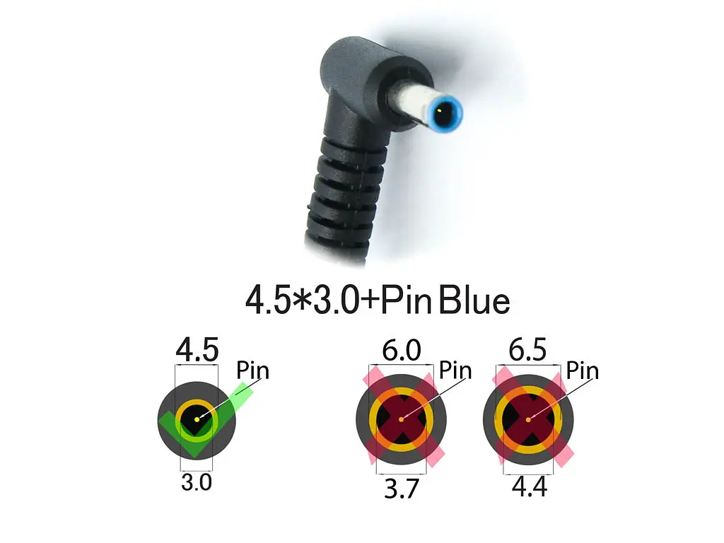 Блок живлення для HP 19.5V 10.3A 200W (4.5x3.0+Pin Blue) High. - фото 2