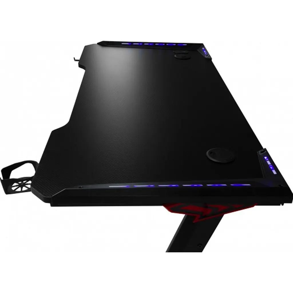 Комп'ютерний ігровий стіл GT Racer T-1212 Black [125775] - фото 8