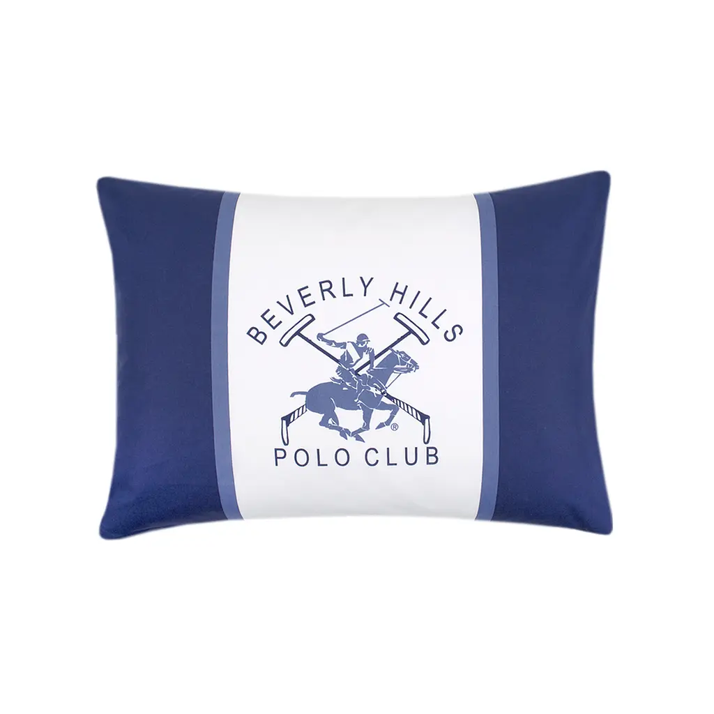 Наволочки Beverly Hills Polo Club - BHPC 029 Blue 50x70 (2 шт) - фото 2