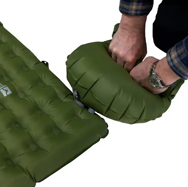 Килимок надувний Wechsel Glacio L 186 x 64 x 8 cm TL Olive (233123) (DAS302768) - фото 3