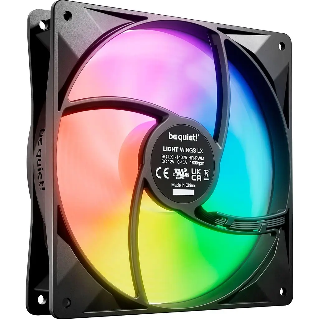 Вентилятор Be quiet! LIGHT WINGS LX 140mm PWM high-speed (BL129) - фото 2