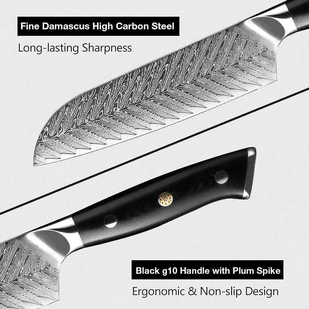 Ніж шеф кухаря Damascus DK-GK 7001 67 шарів - фото 3