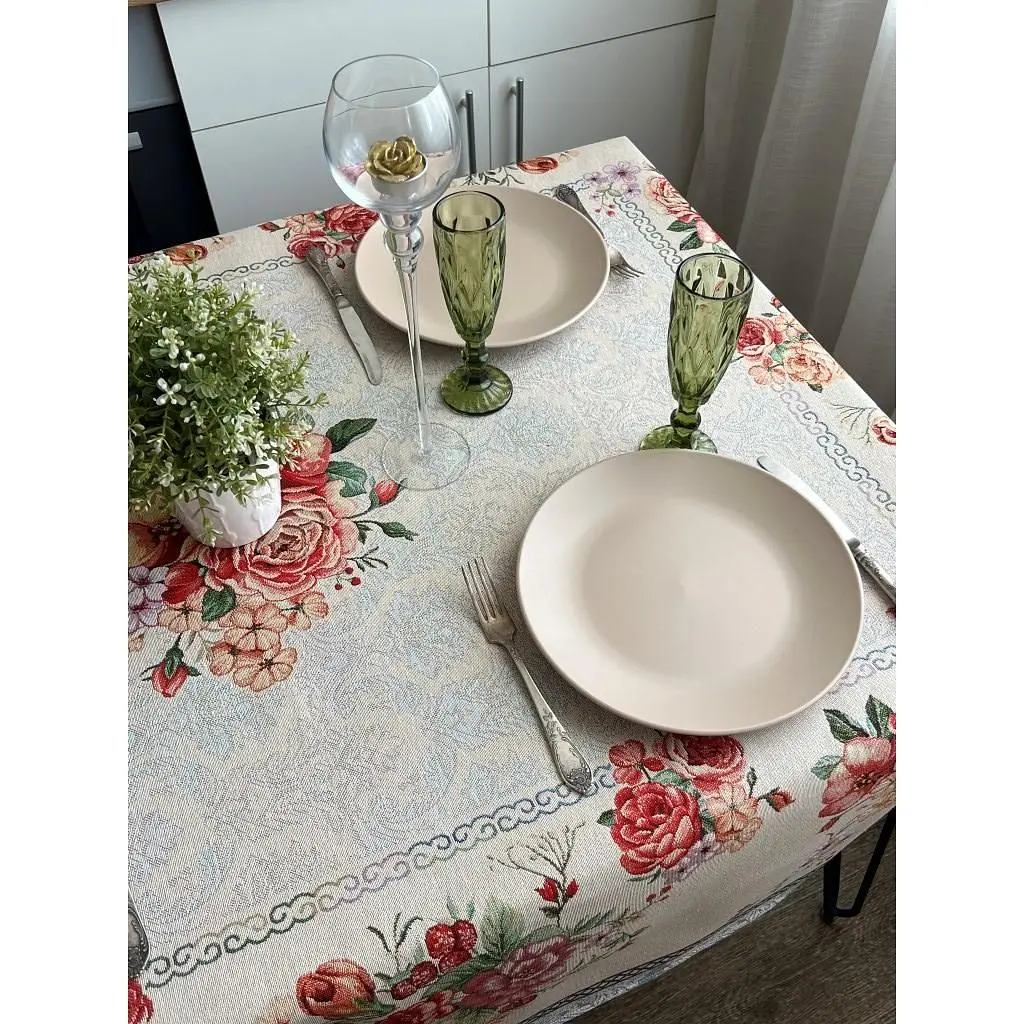 Скатертина Прованс Manila 140х130 см (21798) - фото 6