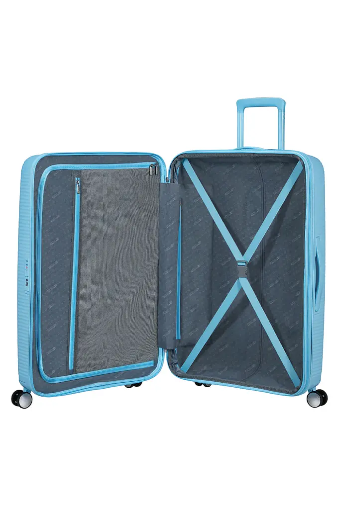 Валіза 77 См American Tourister SOUNDBOX BLUEBERRY FIZZ 77x51,5x29,5(32,5) 32G*32003 - фото 2