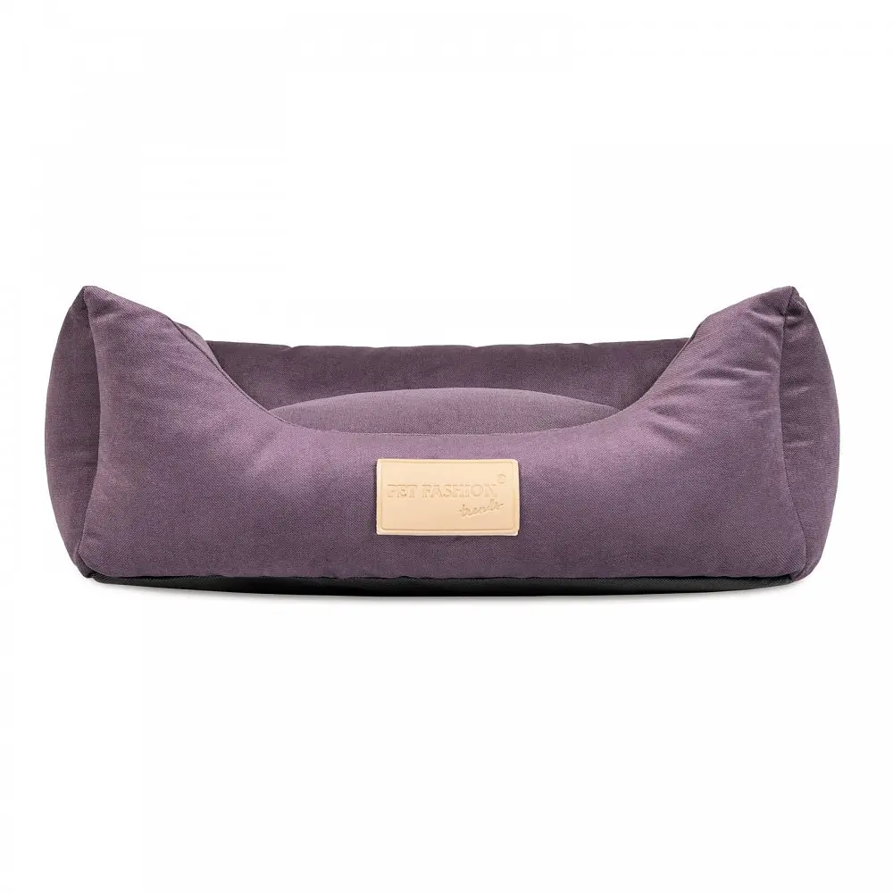 Лежак Pet Fashion Molly №1 для собак і котів фіолетовий 52х40х17 см - фото 2