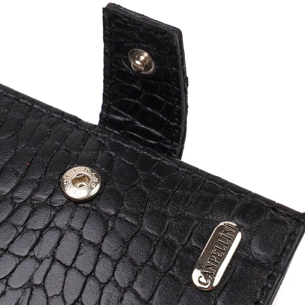 Мужской кожаный кошелек Canpellini 12.2х9.5х2 см acs0025666 - фото 3