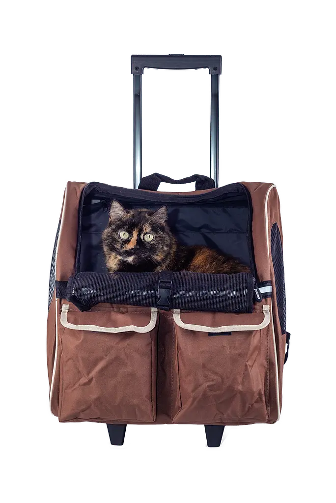 Рюкзак-візок для домашніх тварин SenFul PetComer 3-In-1 Pet Trolley - фото 3