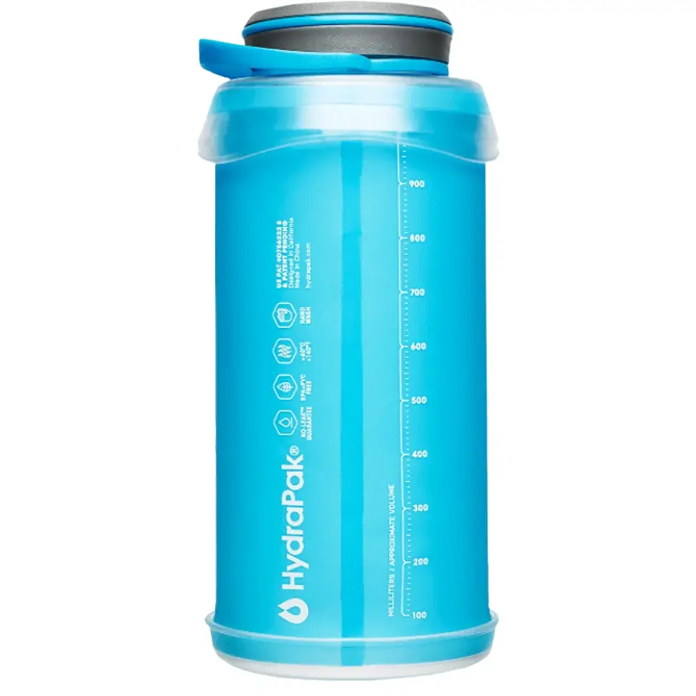 Пляшка HydraPak Stash 2.0 Malibu 1L Blue - фото 2