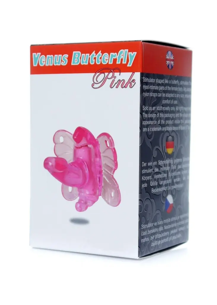Вібростимулятор Venus Butterfly Pink від BOYS of TOYS - фото 5