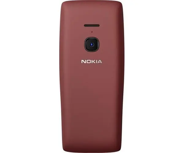 Телефон Nokia 8210 2 сім-карти підтримка 4G червоний (6438409078209) - фото 2