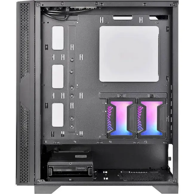 Корпус Thermaltake Versa T25 Tempered Glass Mid-Tower Chassis Black - фото 4