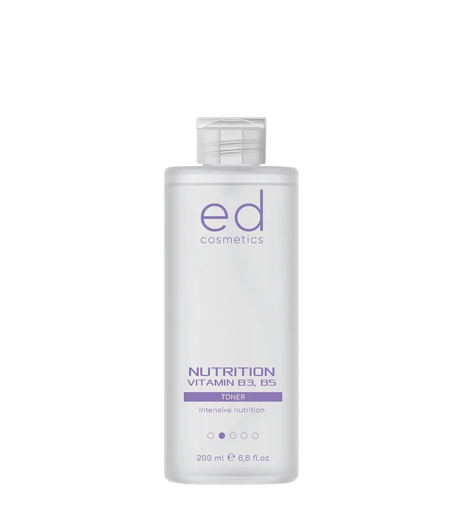 Тонік для обличчя з вітамінами B3, B5 NUTRITION TONER ED Cosmetics 200 мл