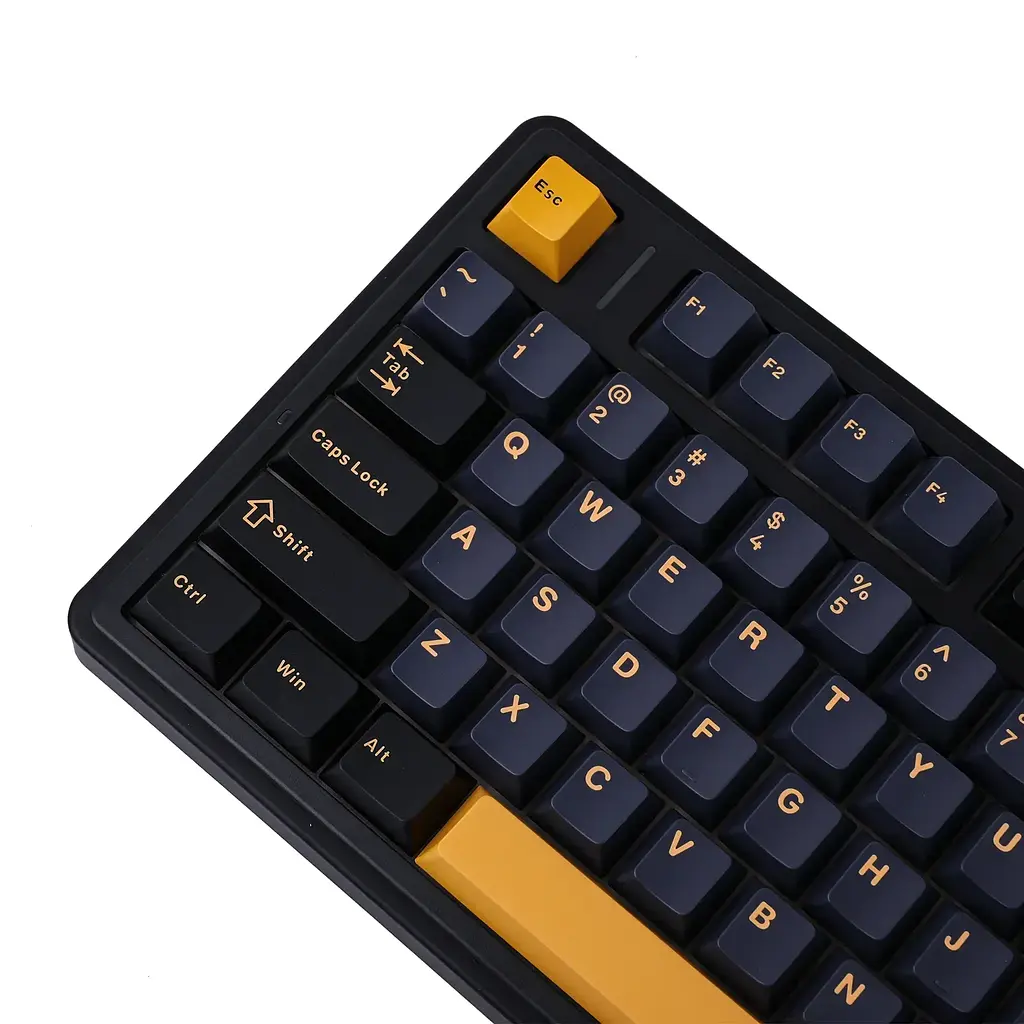 Игровая механическая клавиатура AULA F75 / Три режима подключения / Leobog Axis Reaper Switch / Dark Blue - фото 4