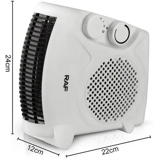 Тепловентилятор RAF R.1183 компактний та потужний (24401-R.1183_439) - фото 3