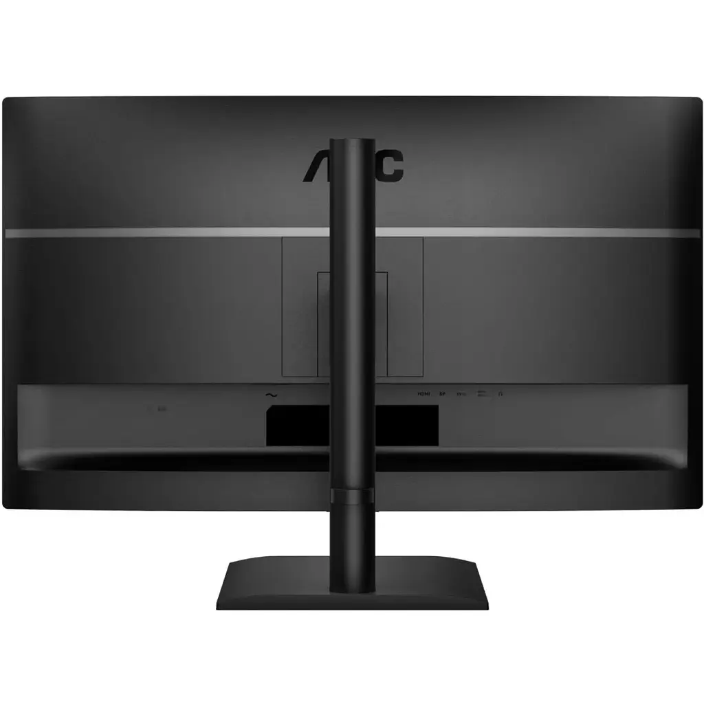 Монітор TFT 27" AOC Q27E4U, QHD, 120Hz, HDMI, DP, USB-hub, HAS, Pivot, колонки, чорний (Q27E4U) - фото 4