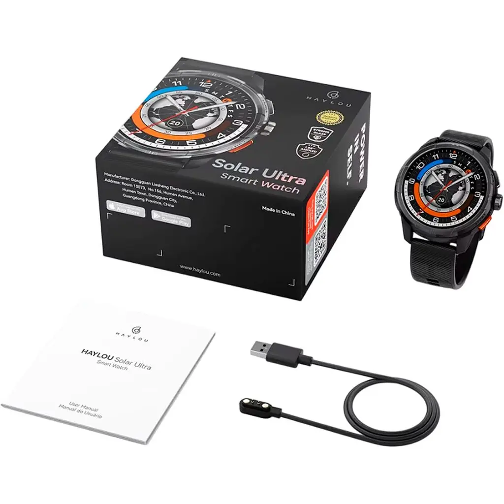 Смарт-годинник Haylou Solar Ultra LS23 Black [129738] - фото 5