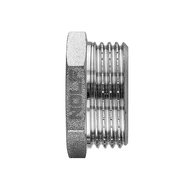 Футорка Nolf Nfc.F0610-N-1"Mx1/2"F нікельована NF3124 - фото 3