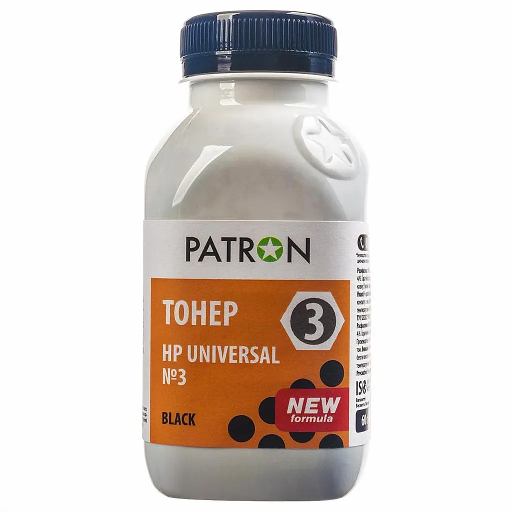Тонер HP LJ Universal №3 60 г Patron (PN-HU3-060) - фото 2