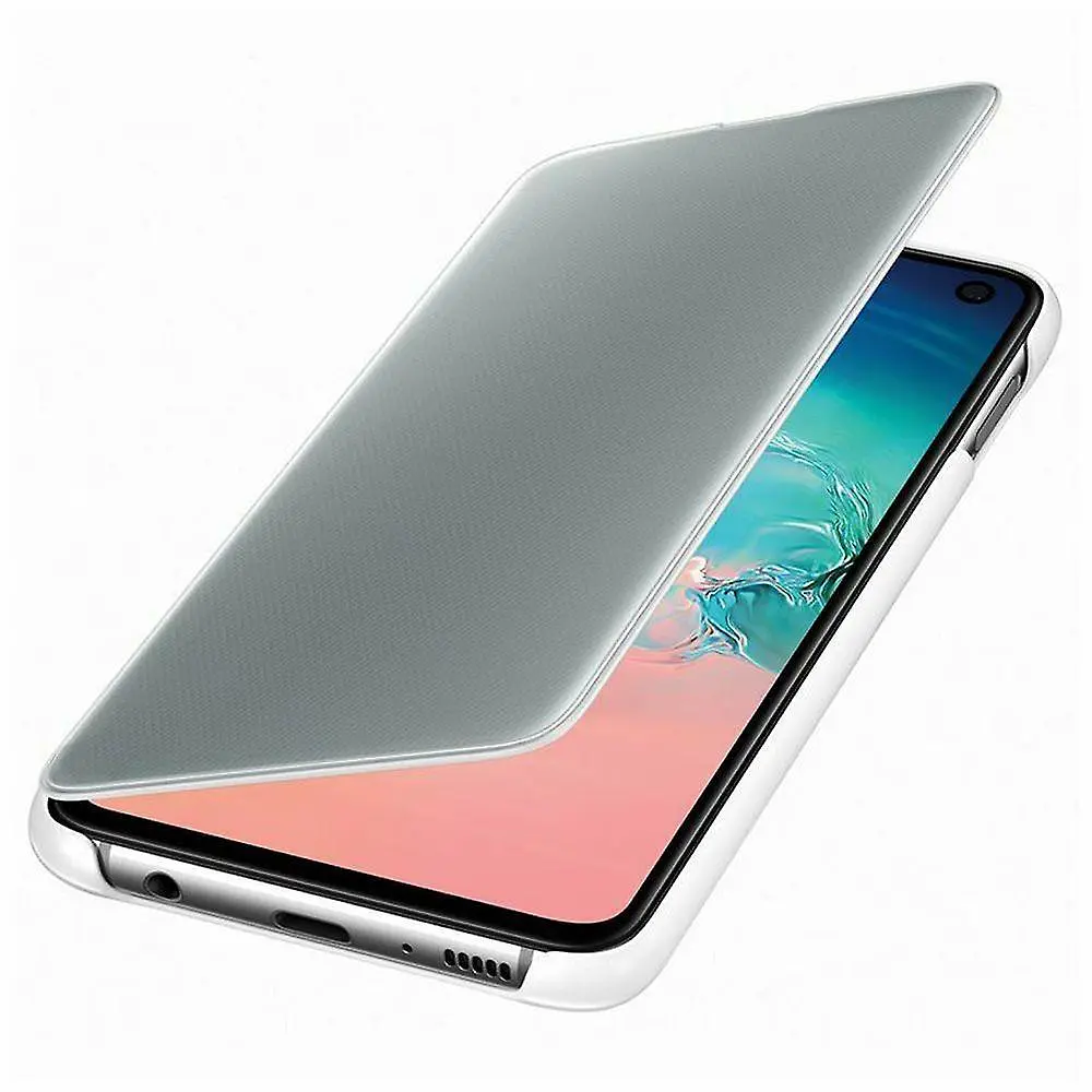 Чохол-книжка Official S-View Clear View Cover EF-ZG970CWEGRU Samsung Galaxy S10e (5.8") White - фото 3