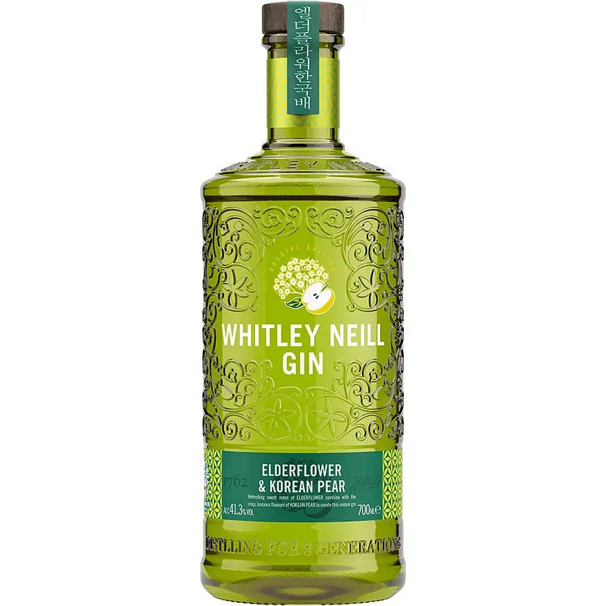 Джин Whitley Neill Elderflower & Korean Pear 41.3% 0.7 л