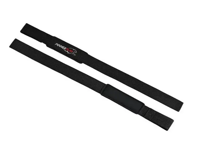 Лямки для тяги PowerPlay 7065 Classic Lifting Gym Straps Чорні (PP_7065_Black) - фото 2