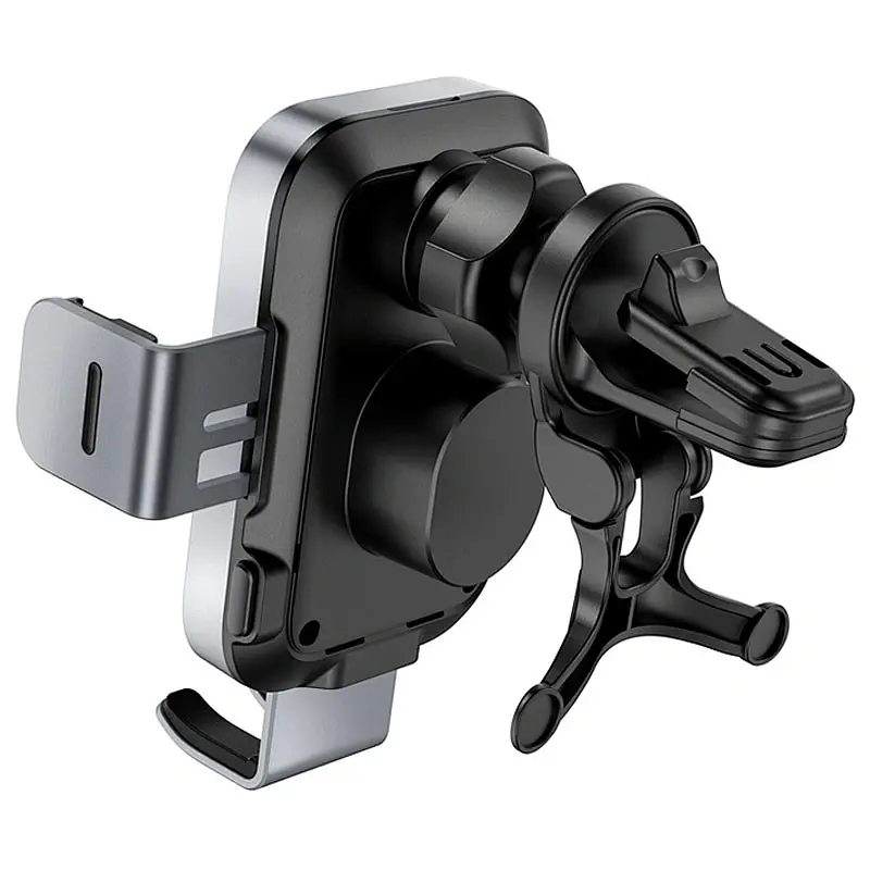 Автотримач із БЗУ CH-313 15W (center console) Black Wiwu teh0029935 - фото 5