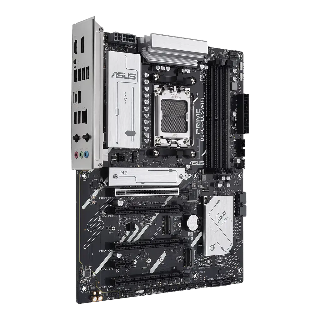 Материнcька плата Asus B840-Plus Prime Wi-Fi Socket AM5 (PRIME B840-PLUS WIFI) - фото 2