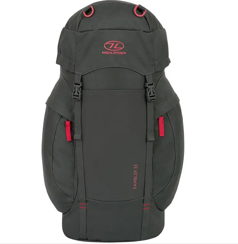 Рюкзак туристический Highlander Rambler 33 Charcoal (RAM033-CH) - фото 3