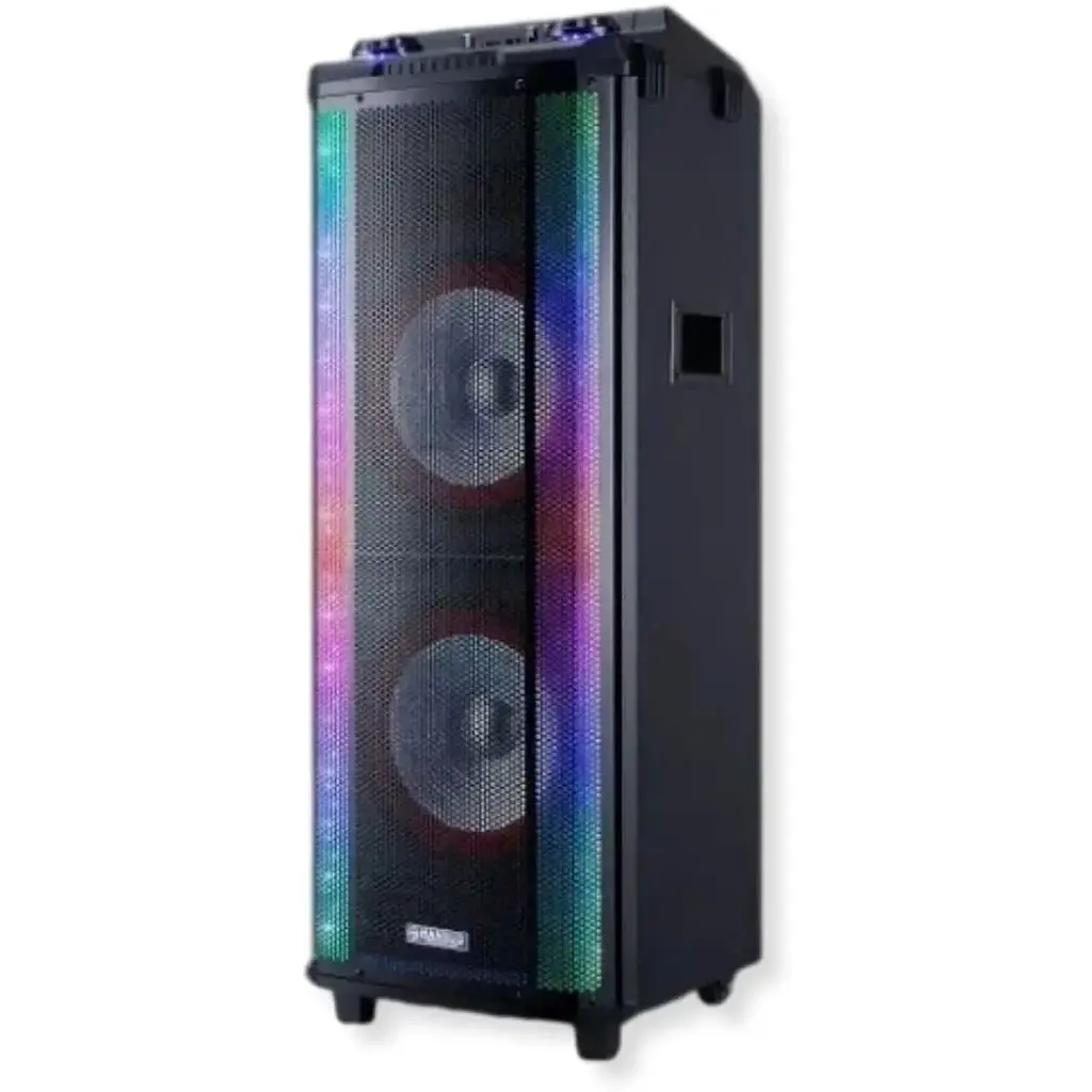 Активна акустична система XPRO-TD1070 з пультом та мікрофоном чорна (MER-15692_8944) - фото 5