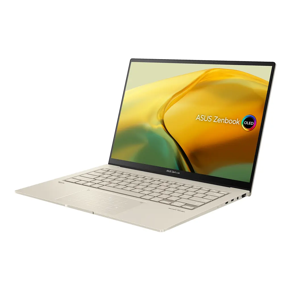 Ноутбук ASUS Zenbook 14 UX3404VC-M9025WS 14.5' 2.8K OLED, Intel i9-13900H, 32GB, F1TB, NVD3050-4, Win11, Бежевий (90NB10H3-M001A0) - фото 2
