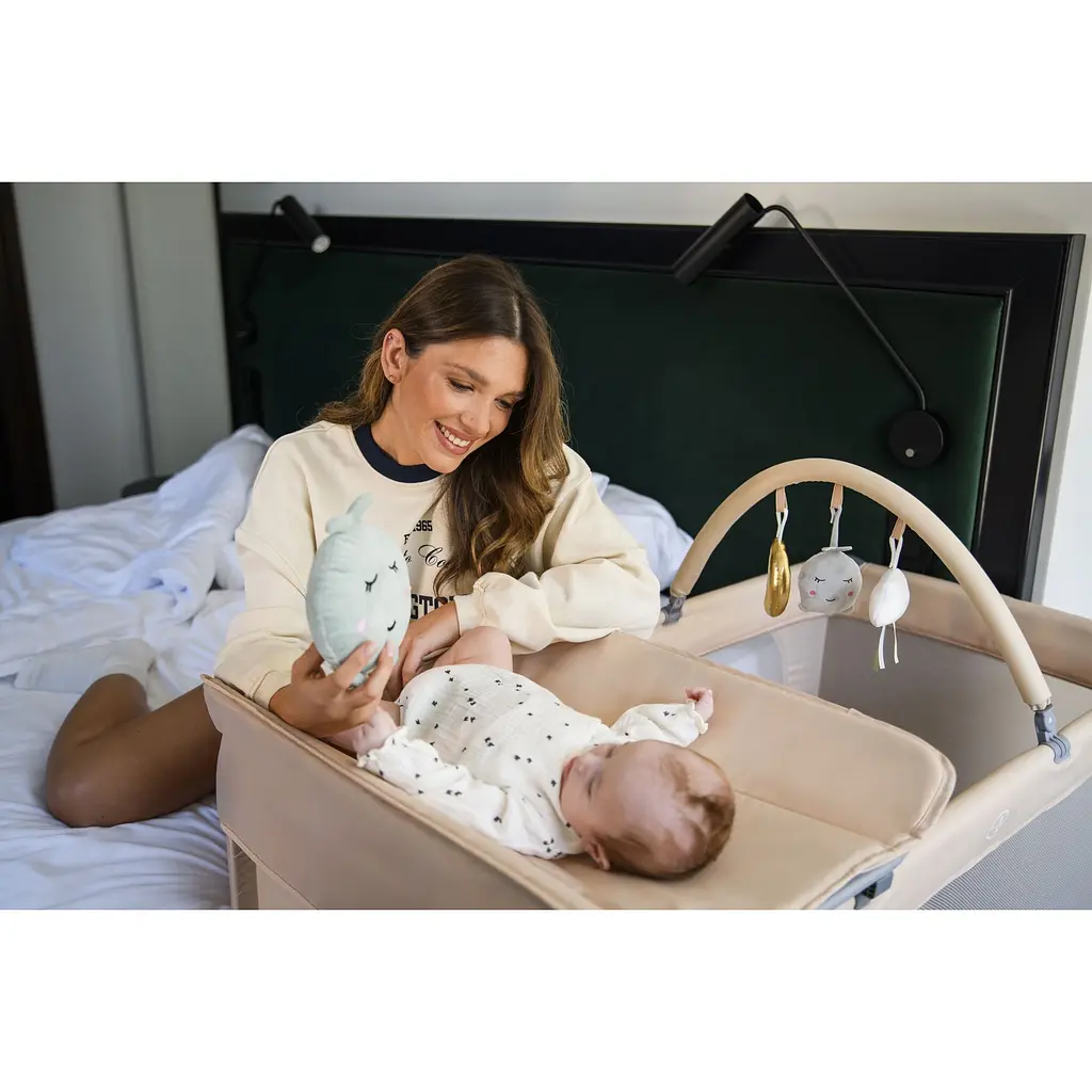 Дитячий манеж MoMi Belove Plus Beige (LOZE00026) - фото 19